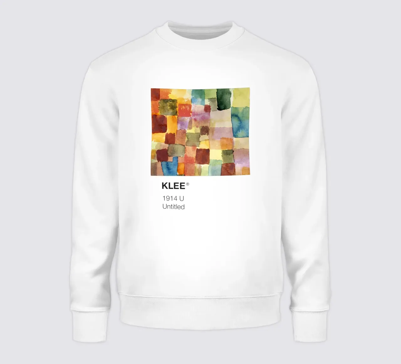 Klee Pantone felpa da Vintagrafica