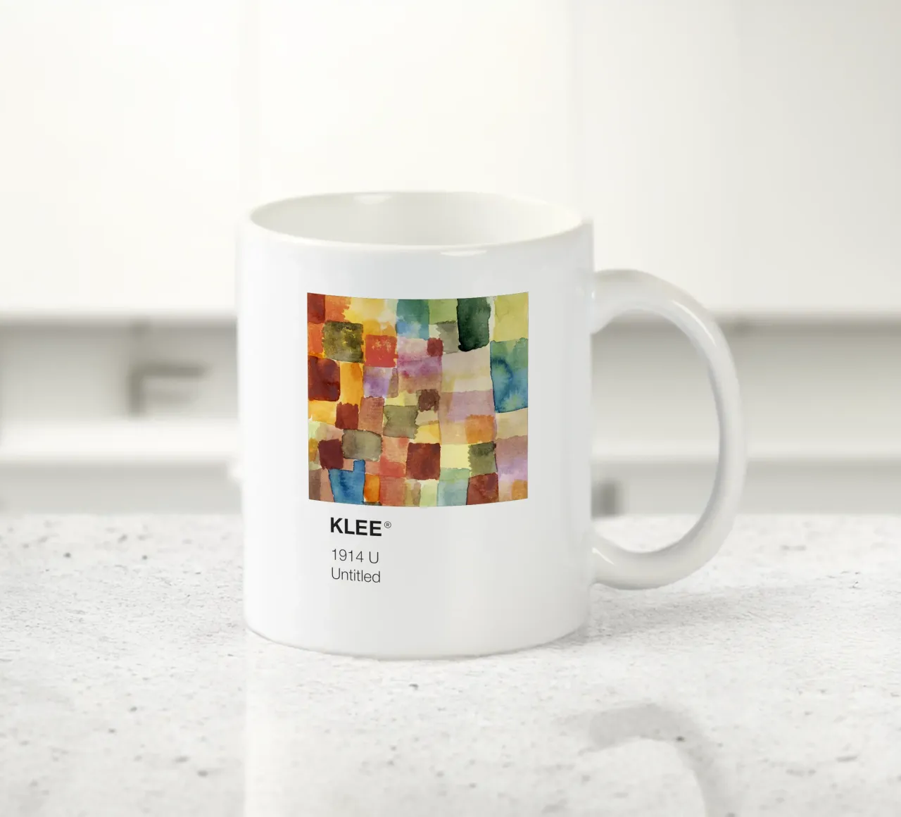 Klee Pantone tazza in ceramica da Vintagrafica
