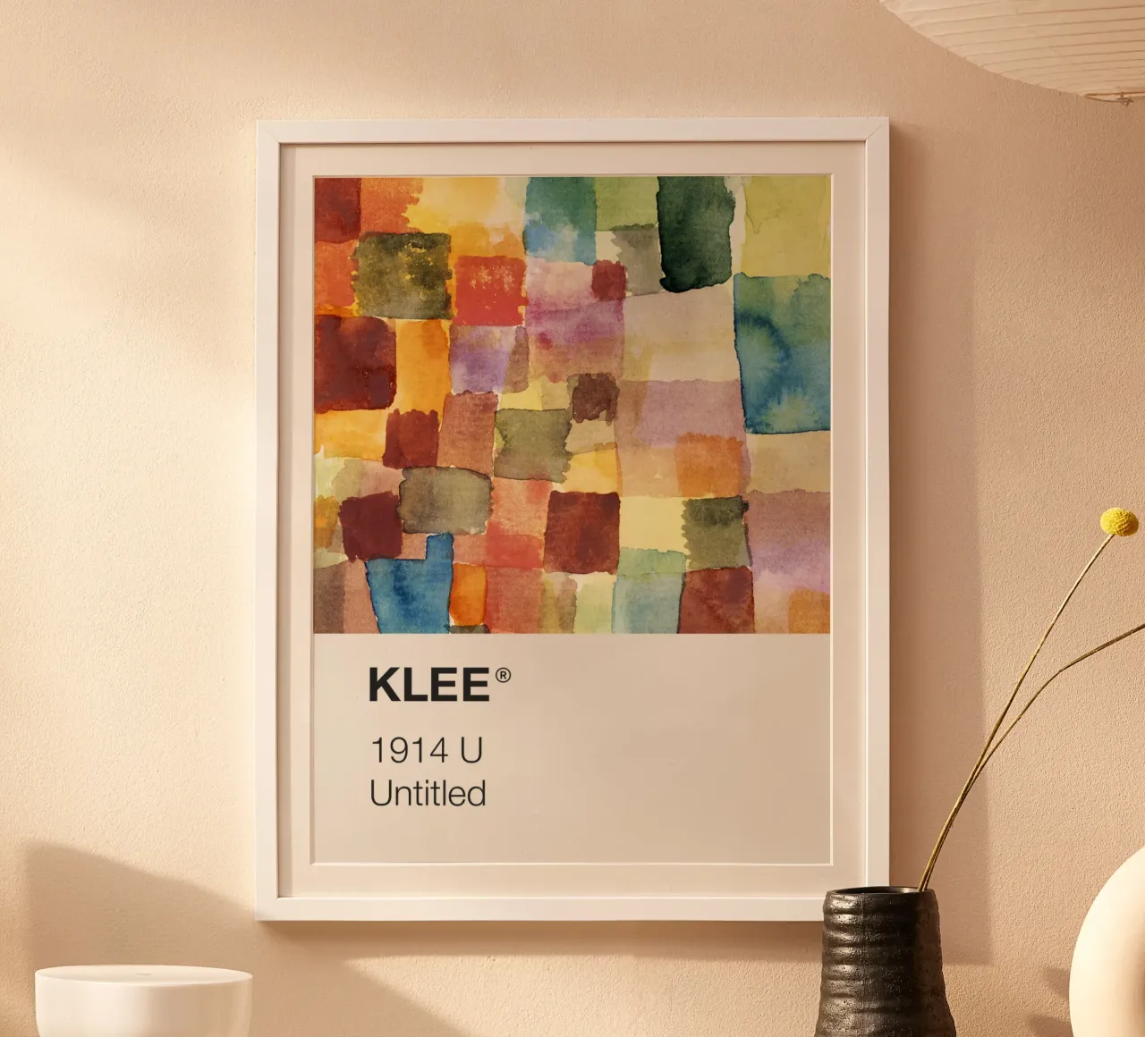 Klee Pantone poster da Vintagrafica