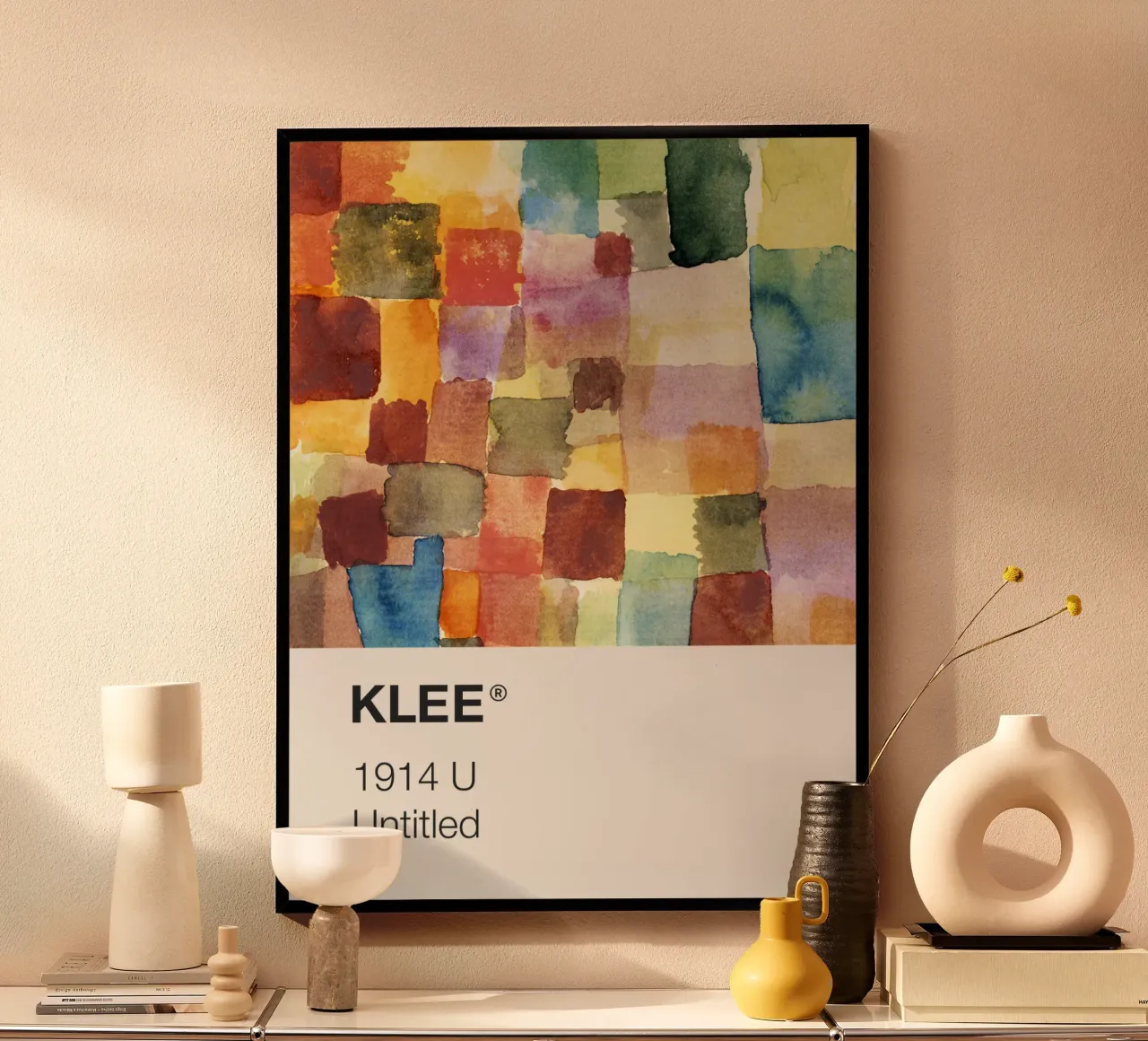 Klee Pantone poster da Vintagrafica