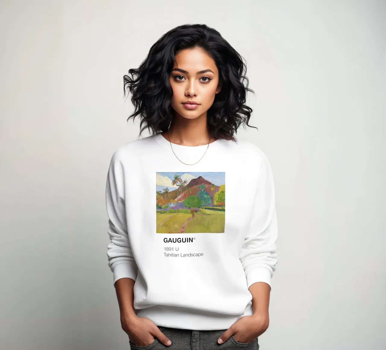 Gauguin Pantone felpa da Vintagrafica