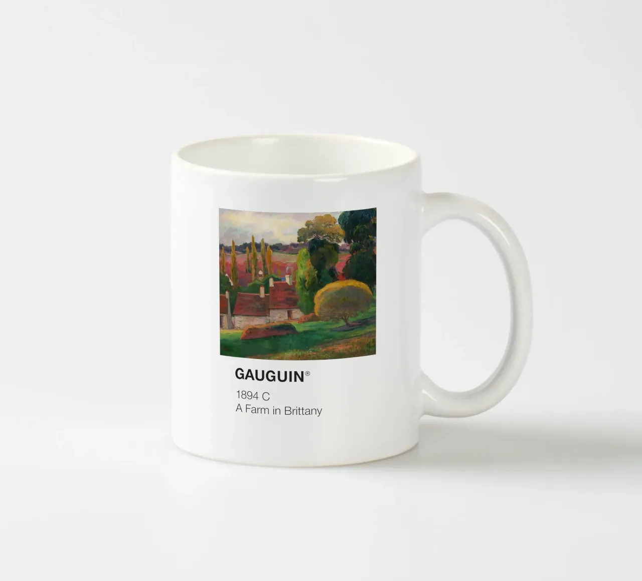 Pantone Gauguin tazza in ceramica da Vintagrafica