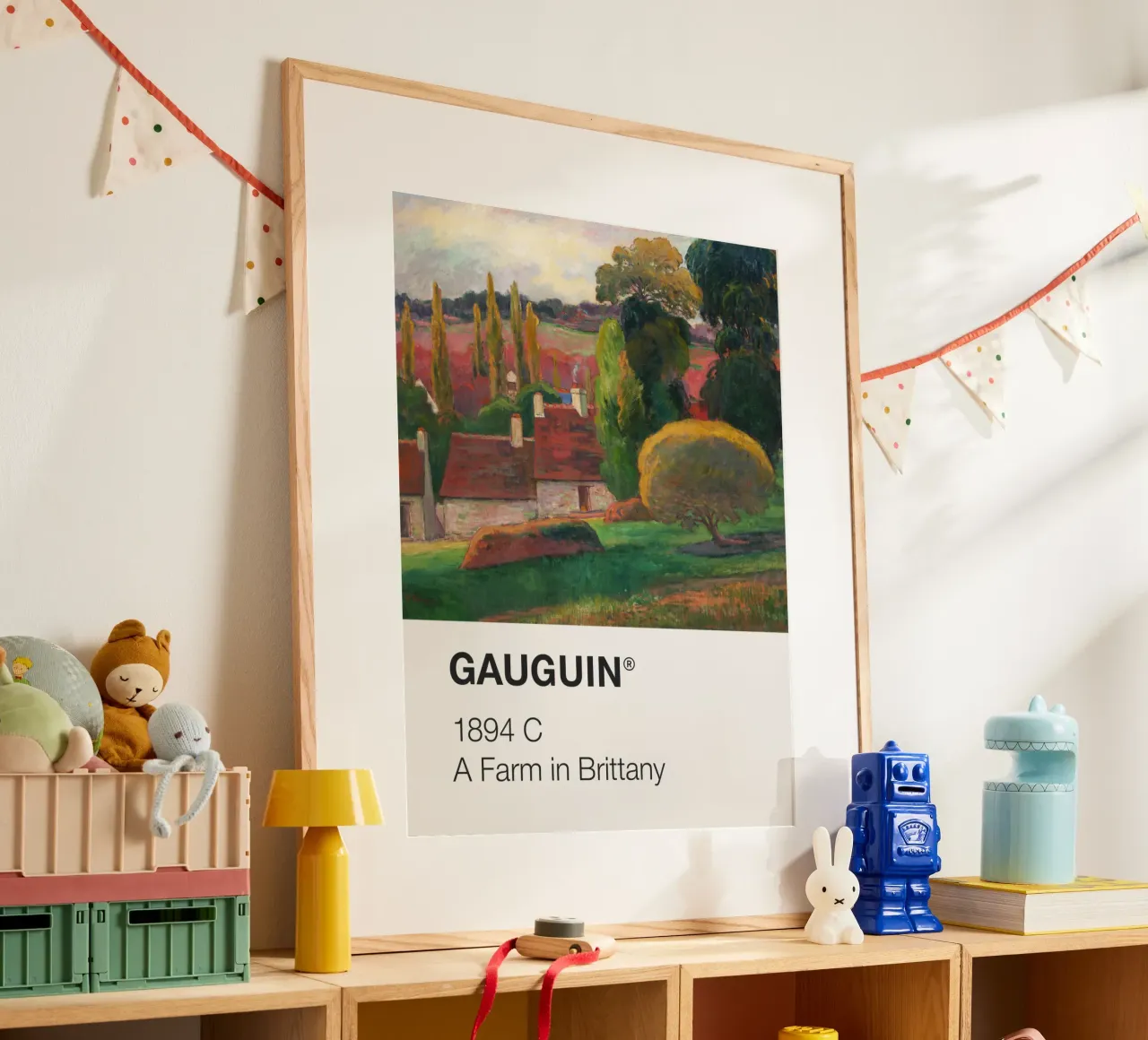 Pantone Gauguin poster da Vintagrafica