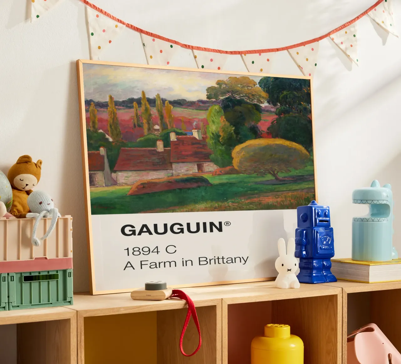 Pantone Gauguin poster da Vintagrafica