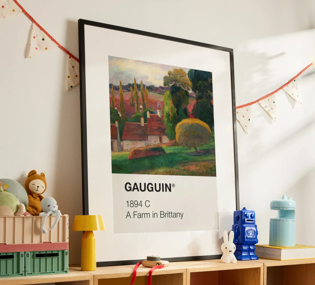 Pantone Gauguin poster da Vintagrafica