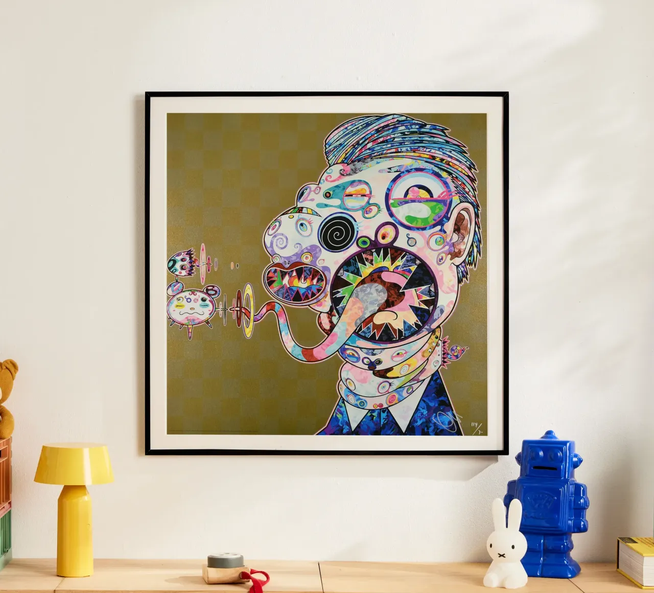 murakami homenaje a fbacon poster de Collins Shop