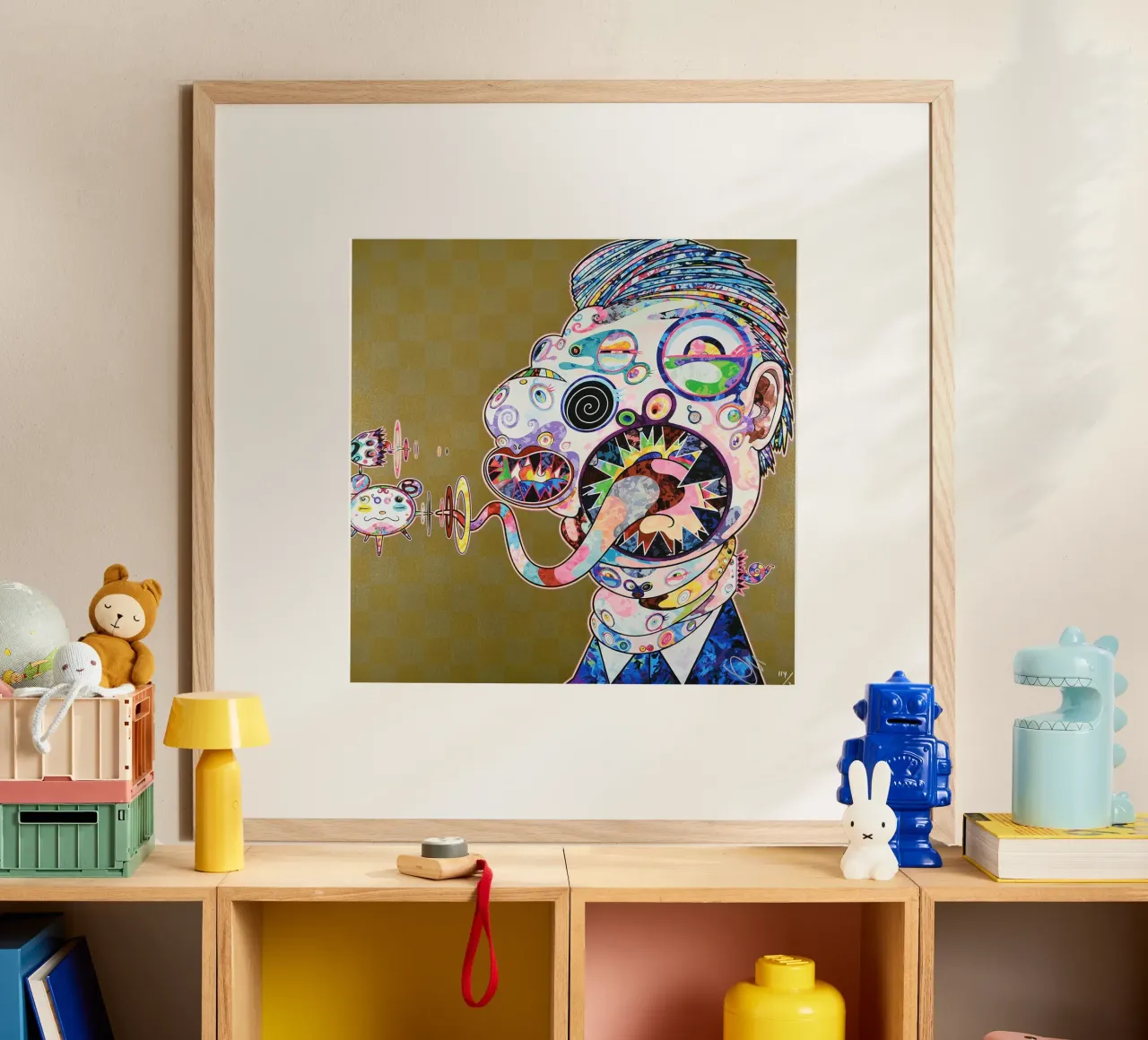 murakami homenaje a fbacon poster de Collins Shop