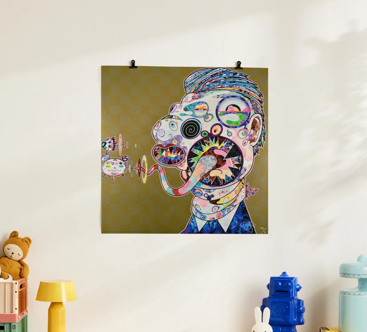 murakami homenaje a fbacon poster de Collins Shop