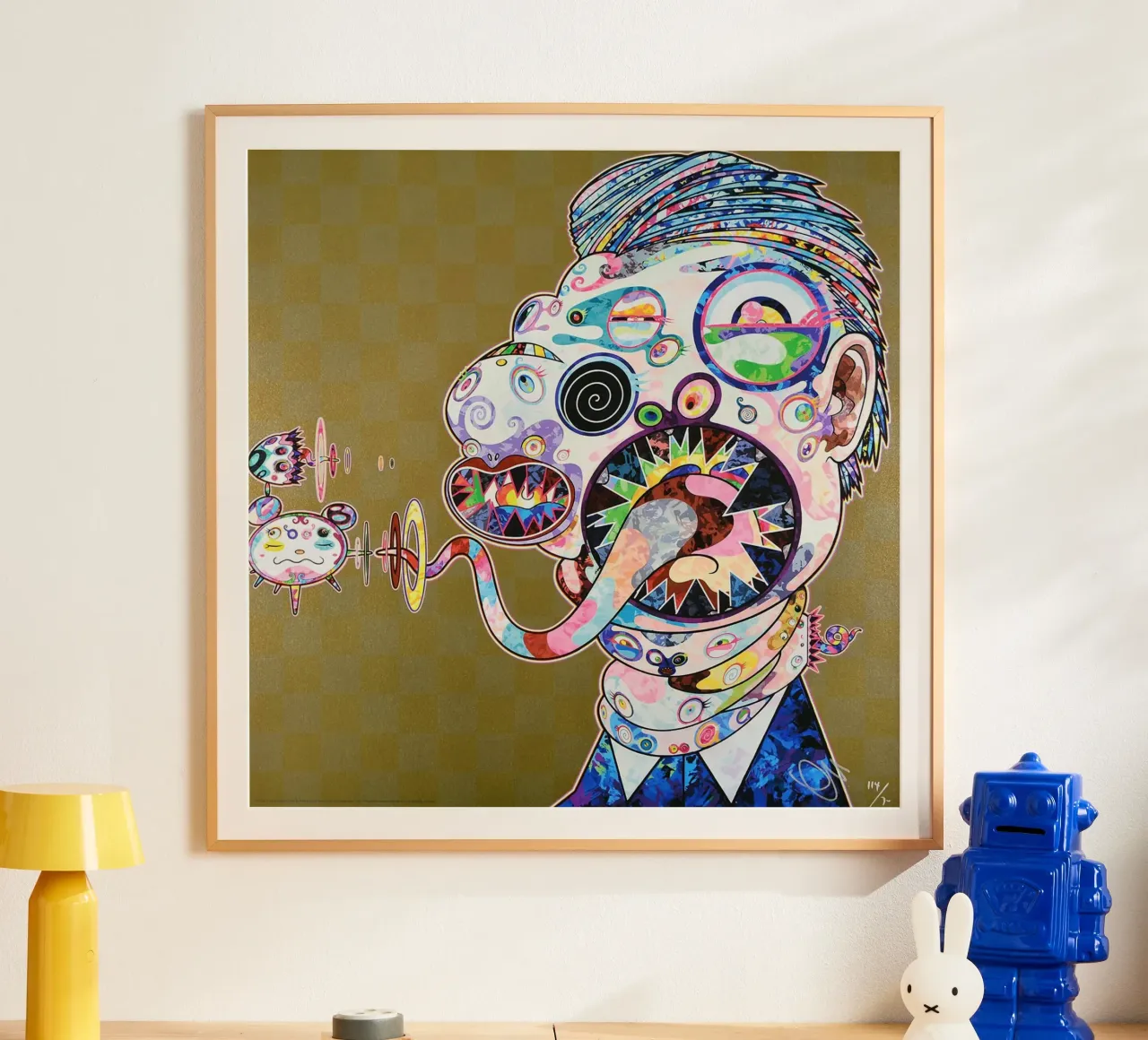 murakami homenaje a fbacon poster de Collins Shop