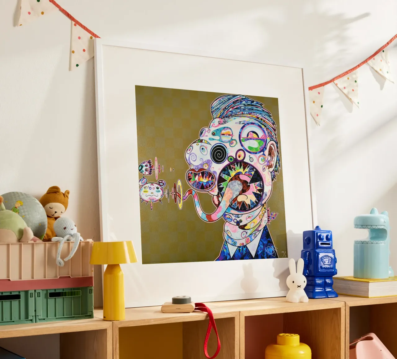 murakami homenaje a fbacon poster de Collins Shop