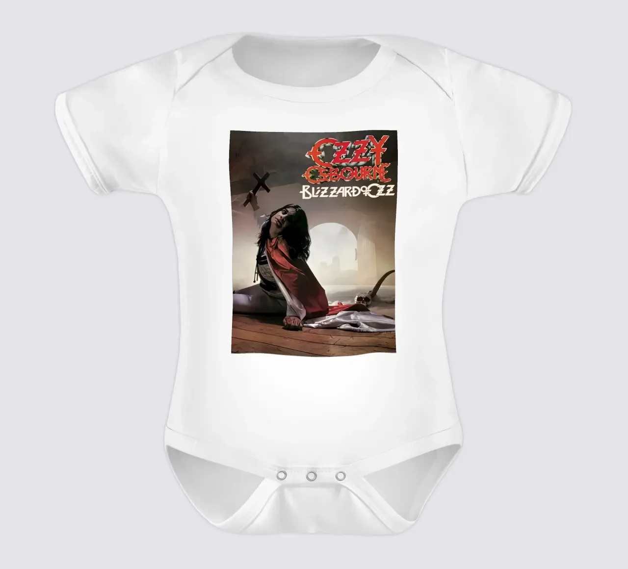 ozzy osbourne body neonato maniche corte da rock music
