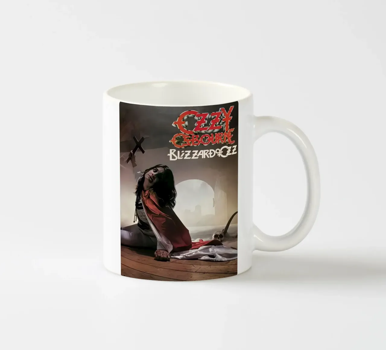 ozzy osbourne tazza in ceramica da rock music