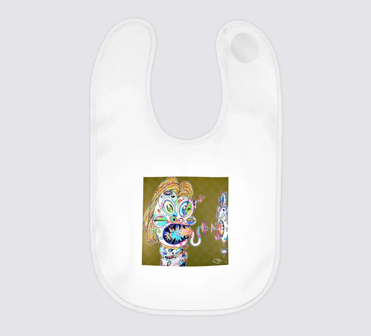 omaggio di murakami a fbacon I bavaglino da Collins Shop