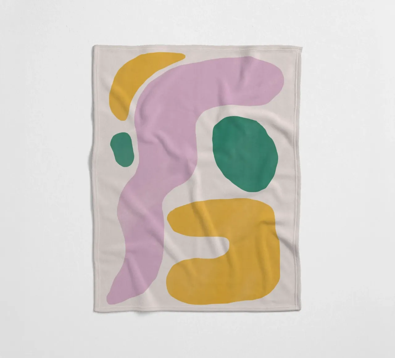 Blocco colore 02 coperta in pile da Little Dean