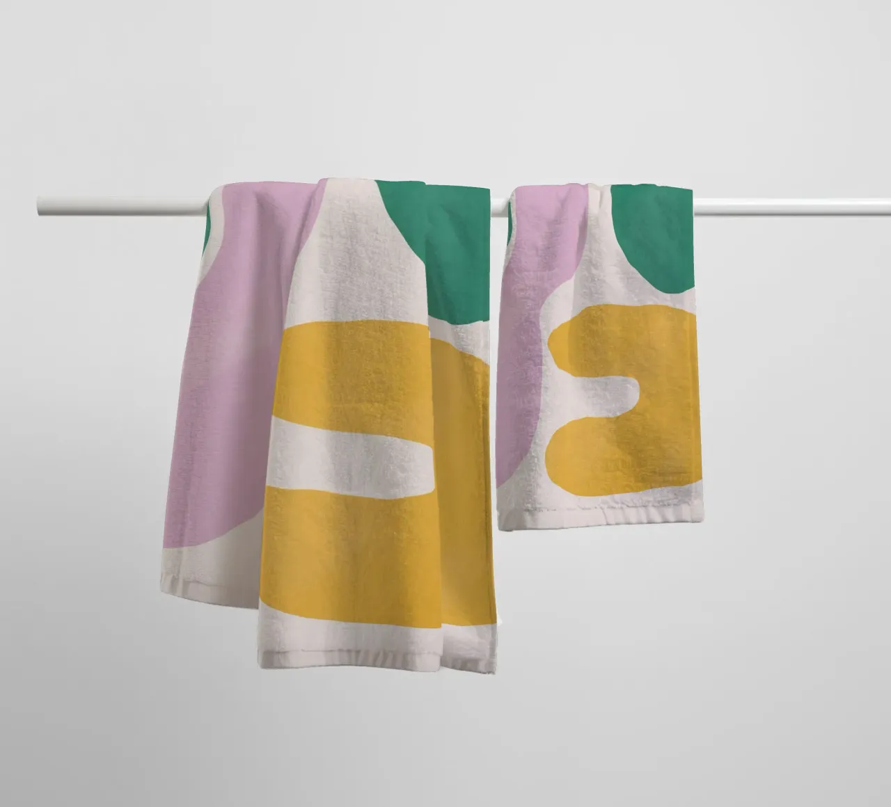 Colour block 02 towel by Little Dean