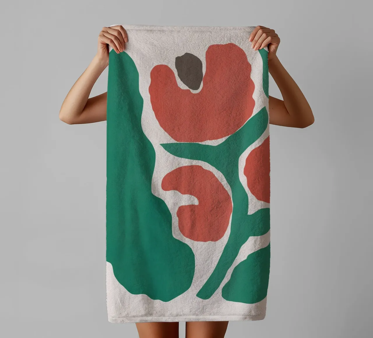 Colour block 03 towel by Little Dean