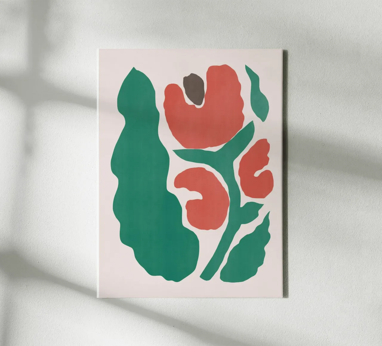 Colour block 03 canvas by Little Dean