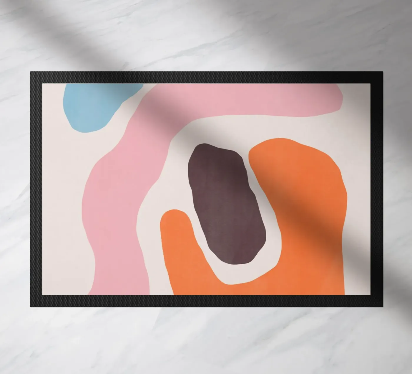 Farbblock 04 Fußmatte von Little Dean