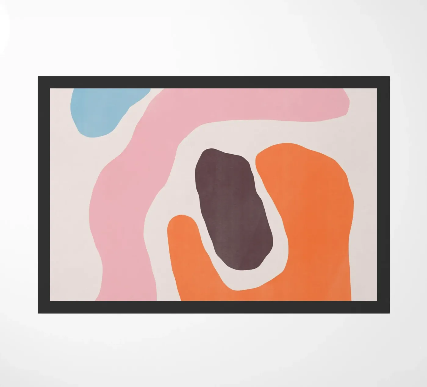 Farbblock 04 Fußmatte von Little Dean