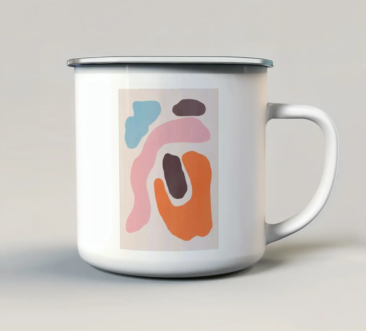 Blocco colore 04 tazza in smalto da Little Dean