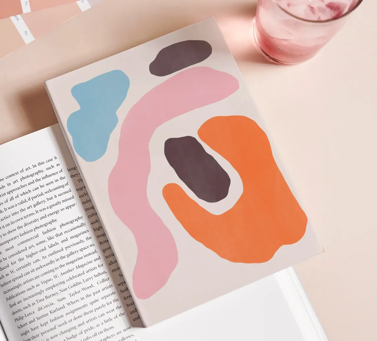 Colour block 04 notebook by Little Dean