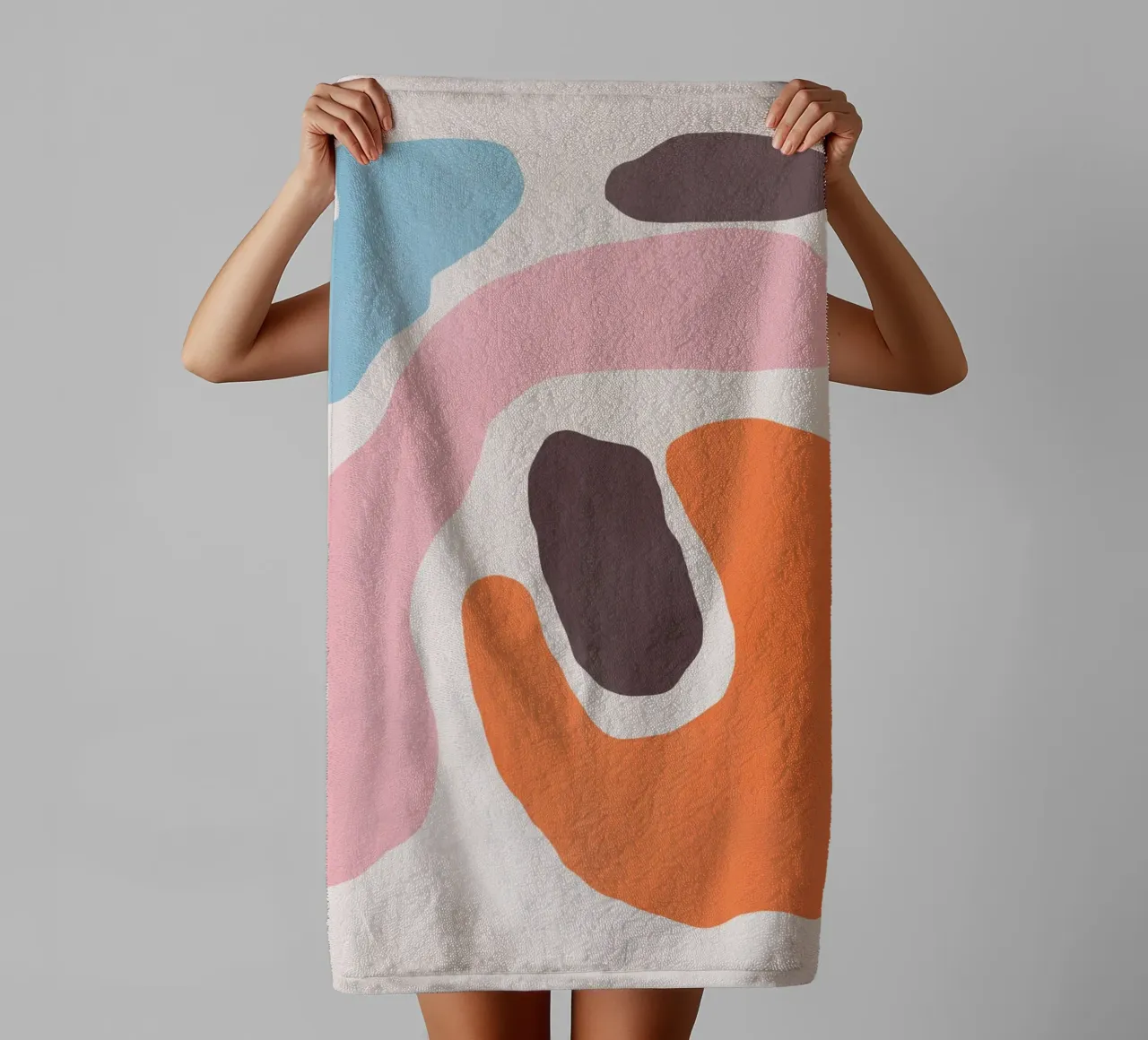 Colour block 04 towel by Little Dean