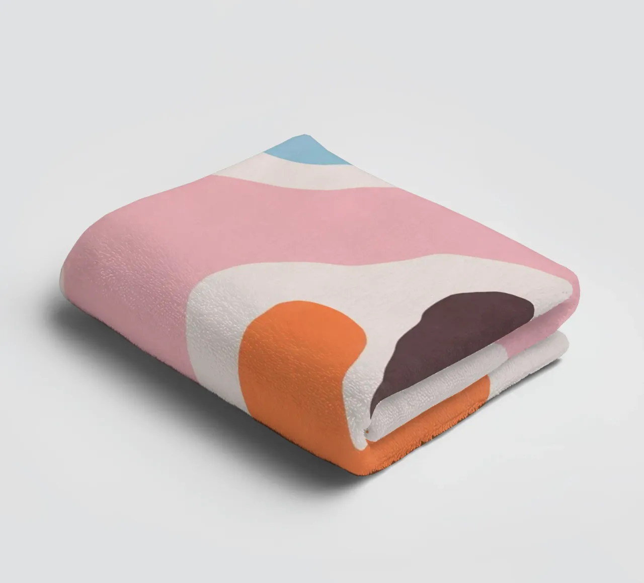 Colour block 04 towel by Little Dean
