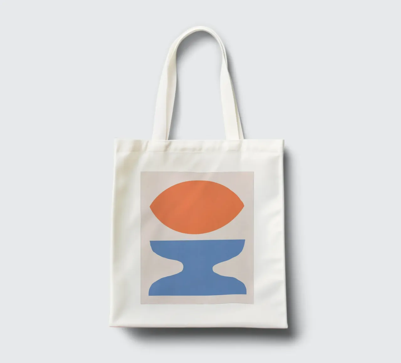 Blocco colore 06 borsa in juta da Little Dean
