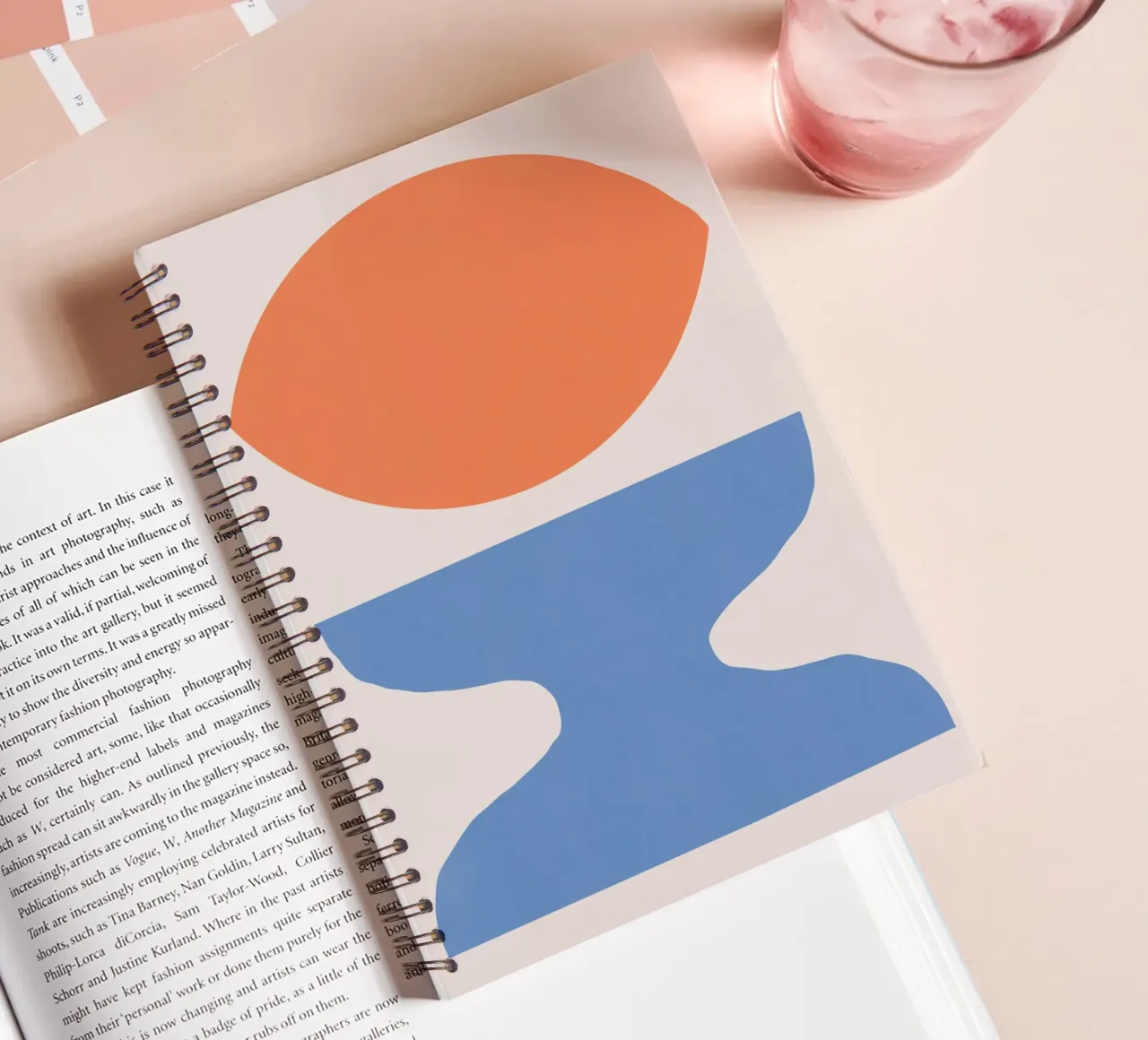 Colour block 06 spiral notebook by Little Dean