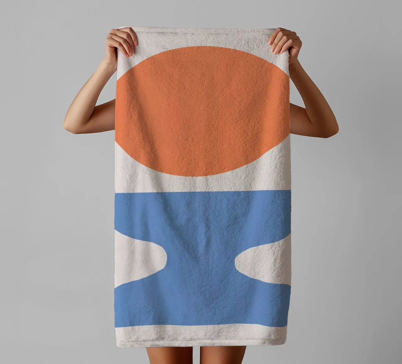 Colour block 06 towel by Little Dean