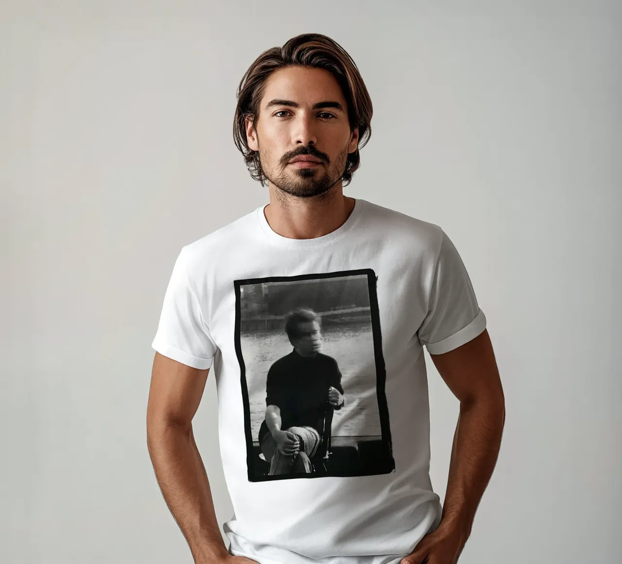 Ritratto Peter Beard t-shirt da Collins Shop
