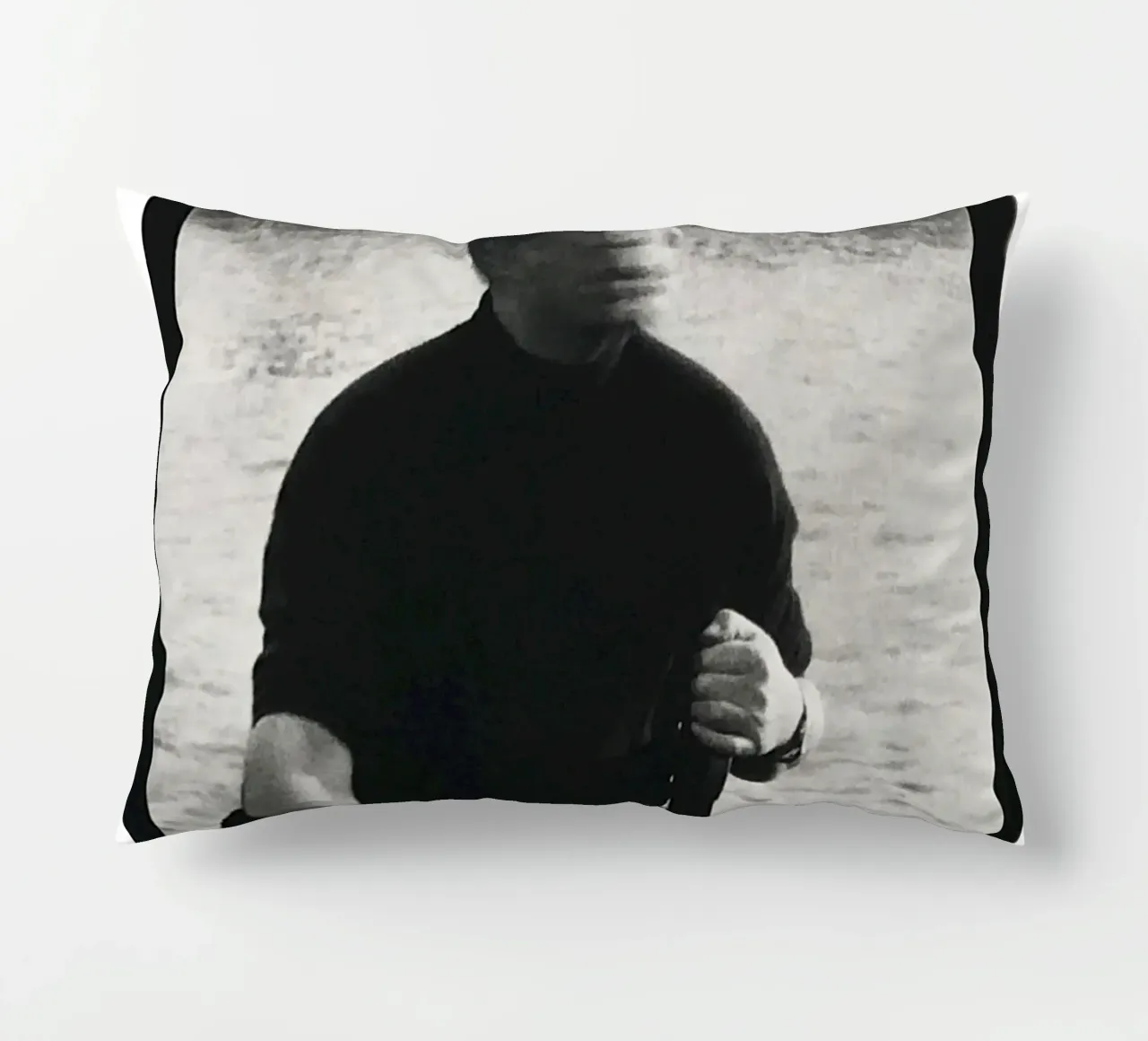 Ritratto Peter Beard cuscino da Collins Shop