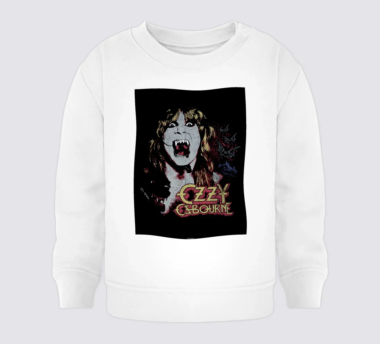 Ozzy Osbourne felpa neonato da rock music