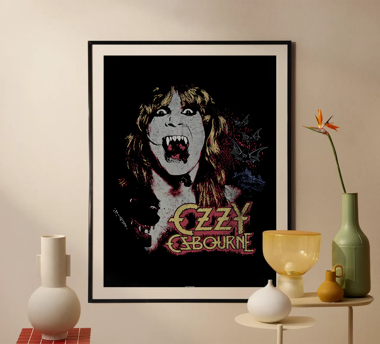 Ozzy Osbourne carta hahnemühle da rock music