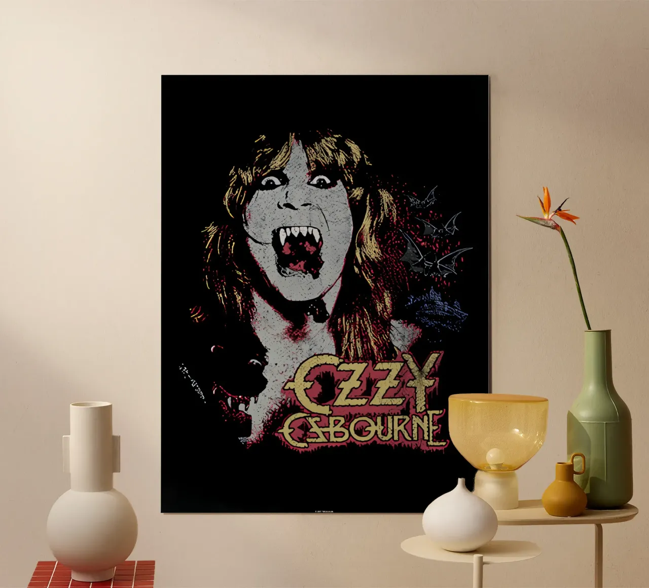 Ozzy Osbourne carta hahnemühle da rock music