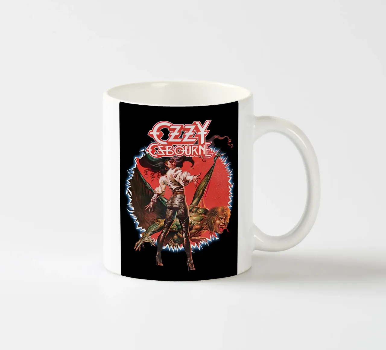 Ozzy Osbourne tazza in ceramica da rock music