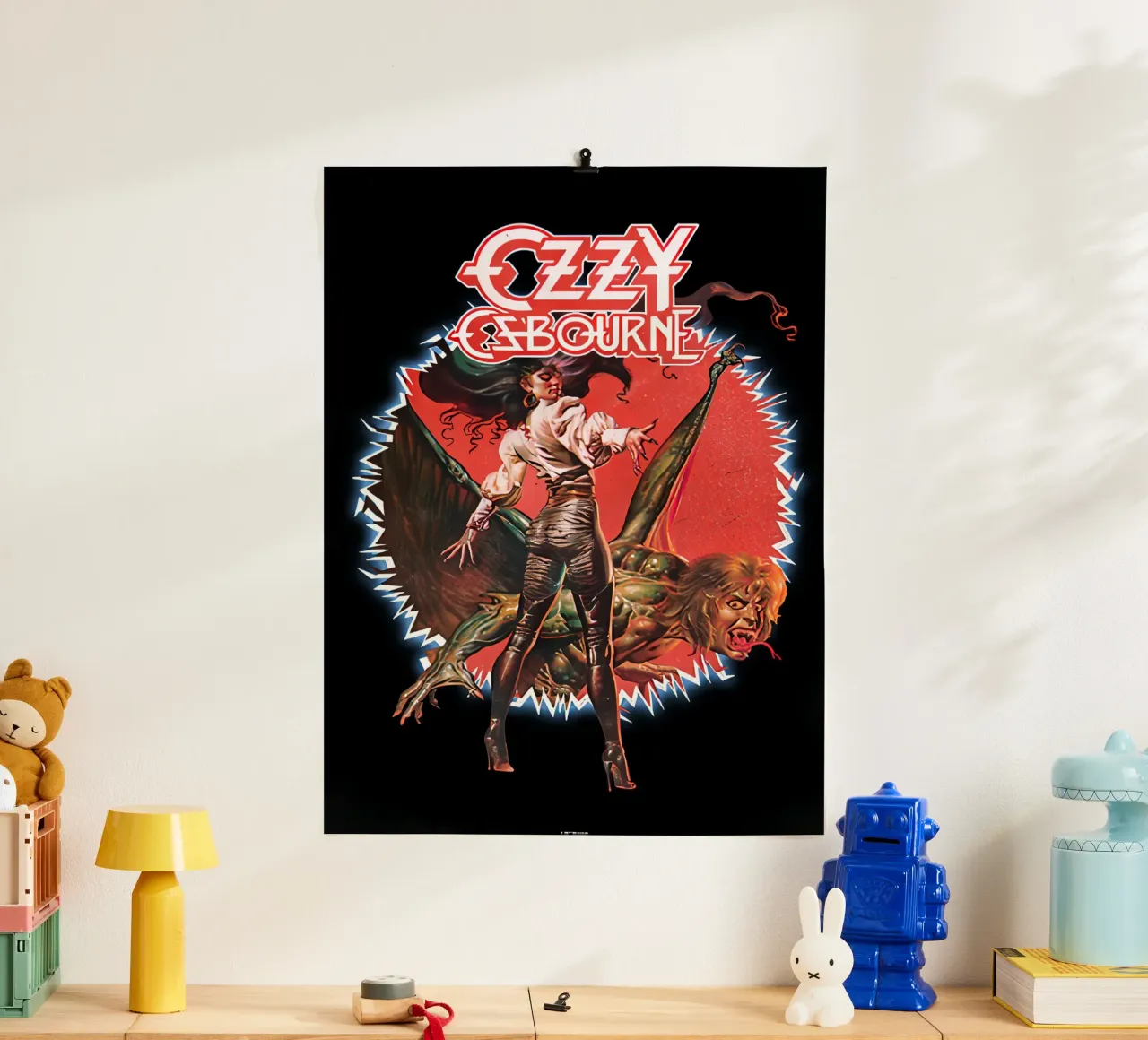 Ozzy Osbourne carta hahnemühle da rock music