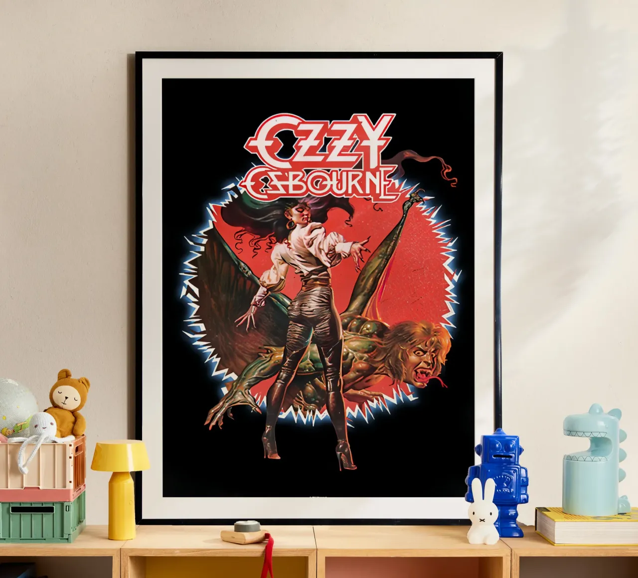 Ozzy Osbourne carta hahnemühle da rock music