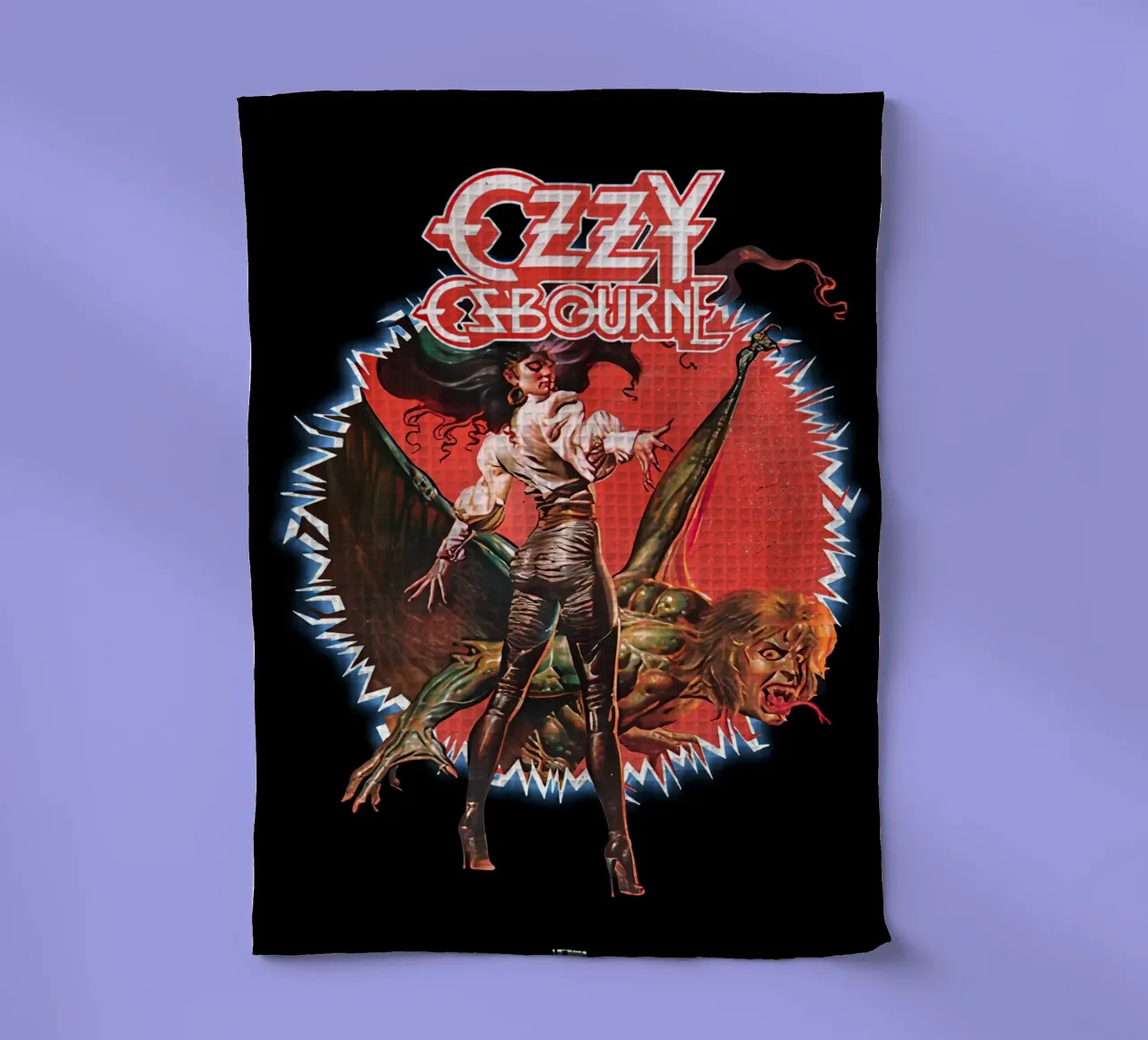 Ozzy Osbourne canovaccio da cucina da rock music