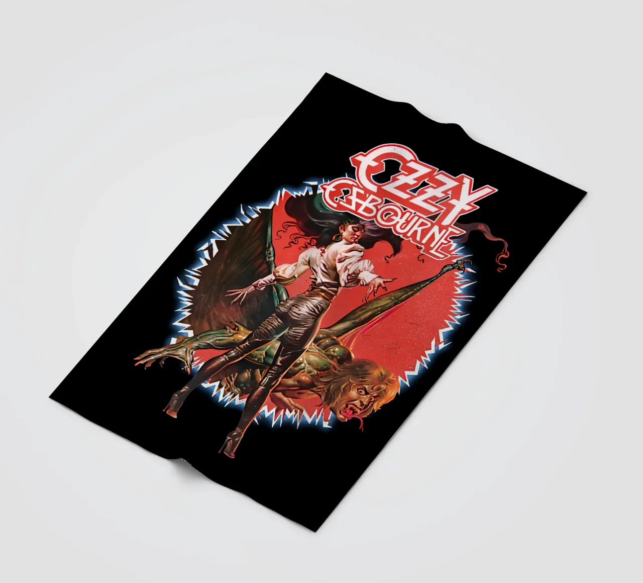 Ozzy Osbourne coperta in pile da rock music