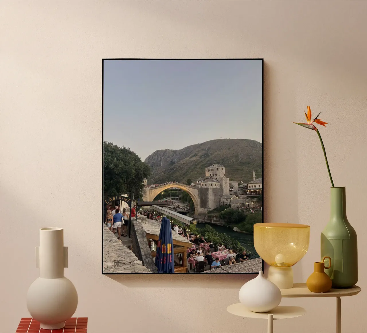 Mostar Old Bridge plexiglass da Tonki