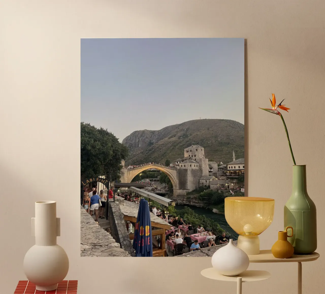 Mostar Old Bridge plexiglass da Tonki