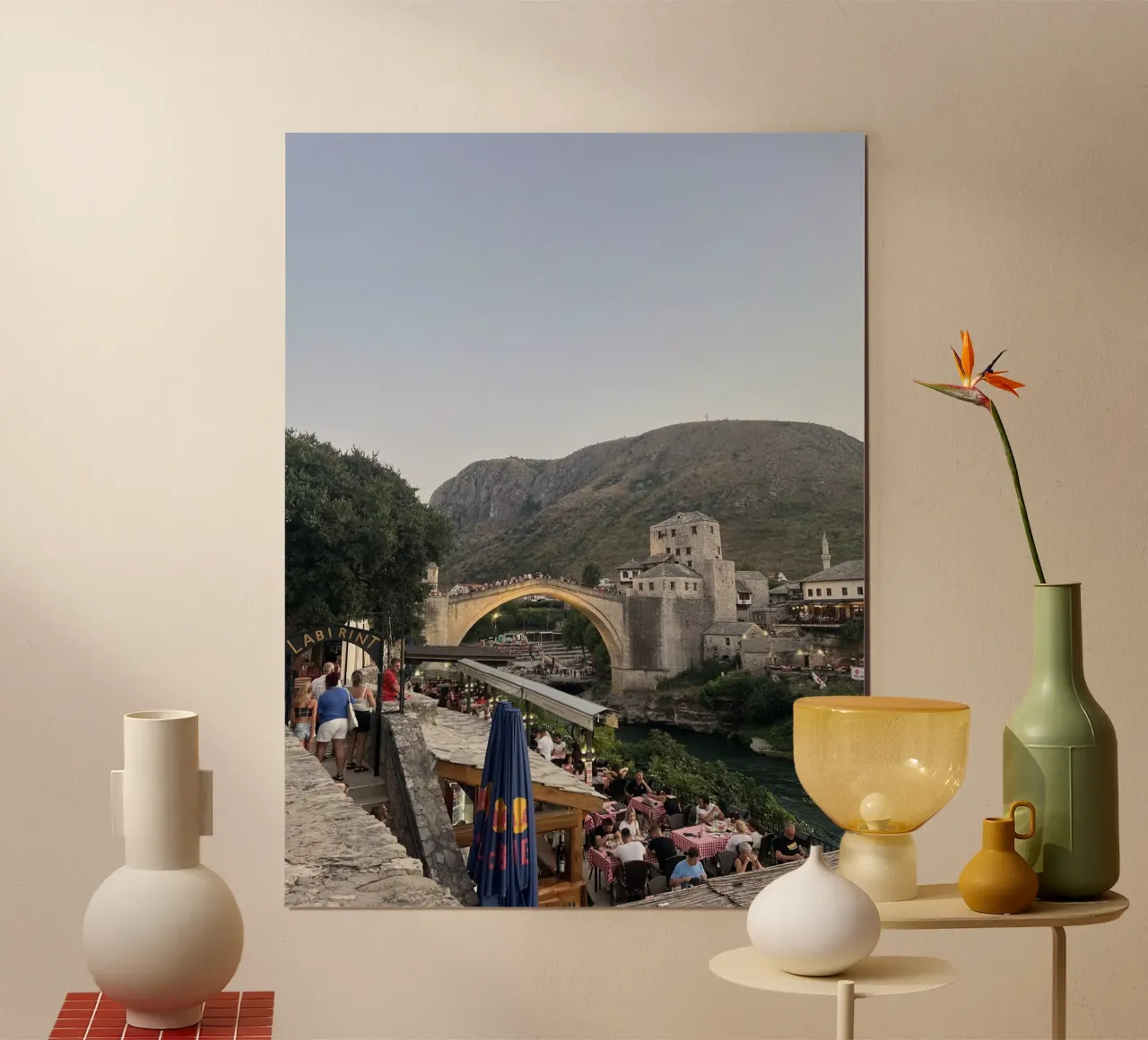 Mostar Old Bridge poster da Tonki