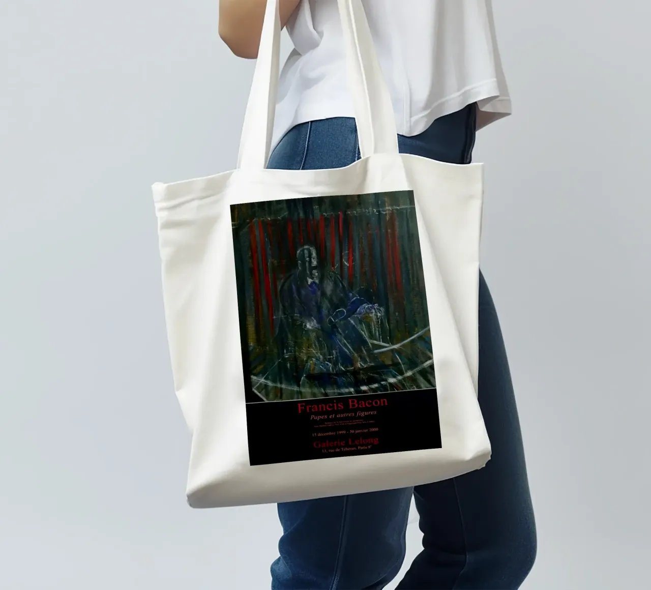 papi e altre figure borsa in juta da Collins Shop