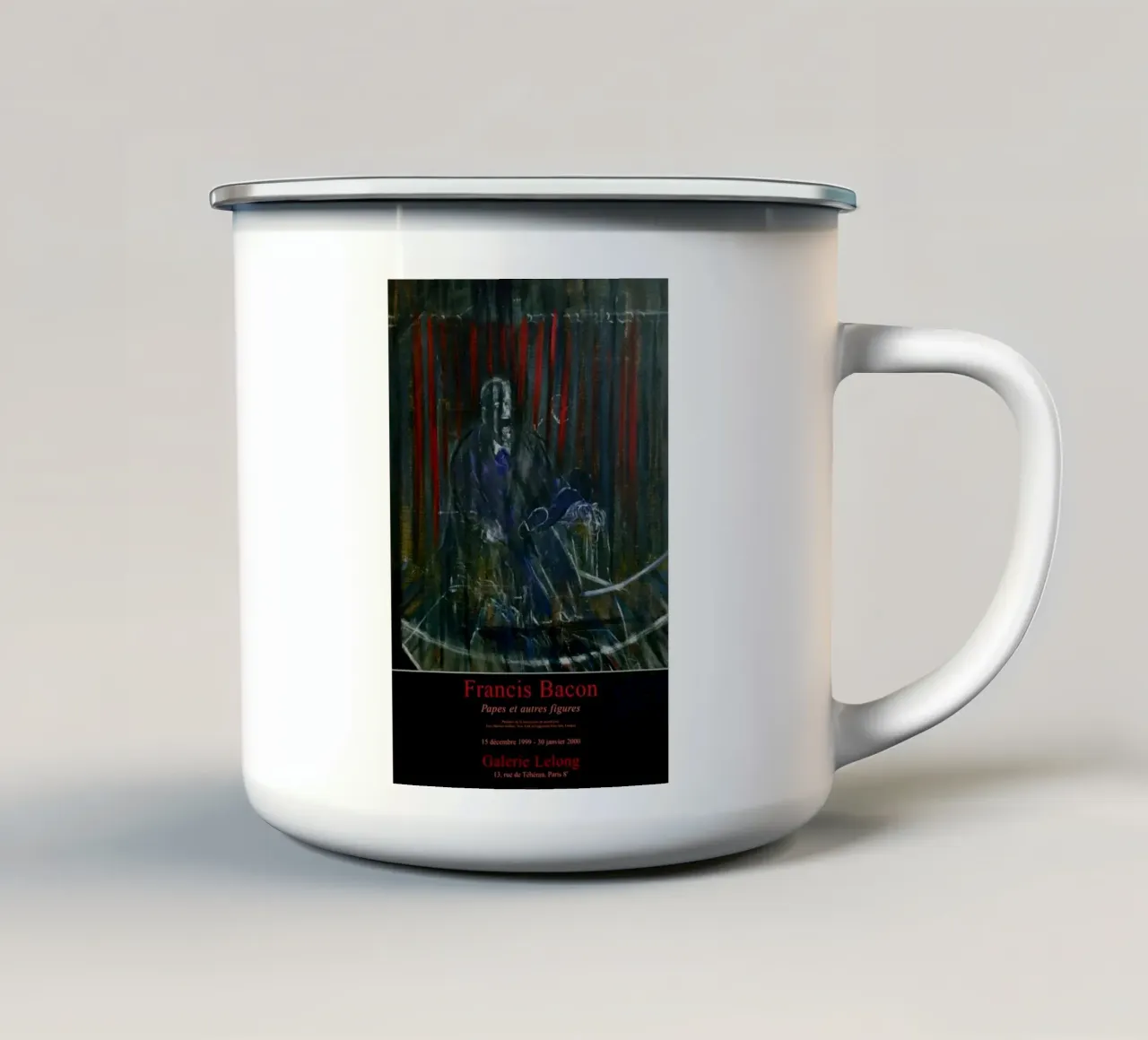 papi e altre figure tazza in smalto da Collins Shop
