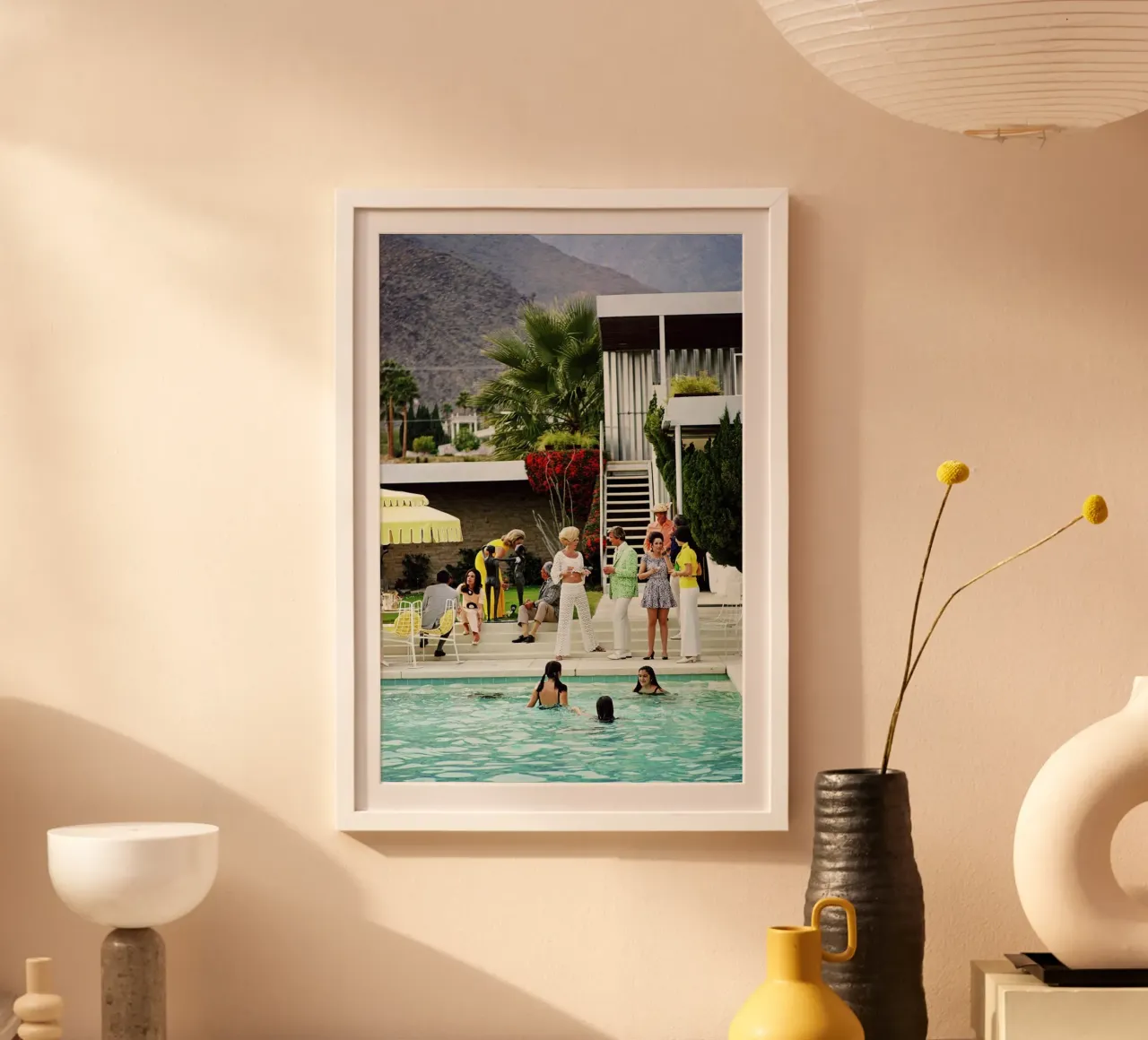Slim Aarons - Raduno e festa carta hahnemühle da COMEBACKSHOP