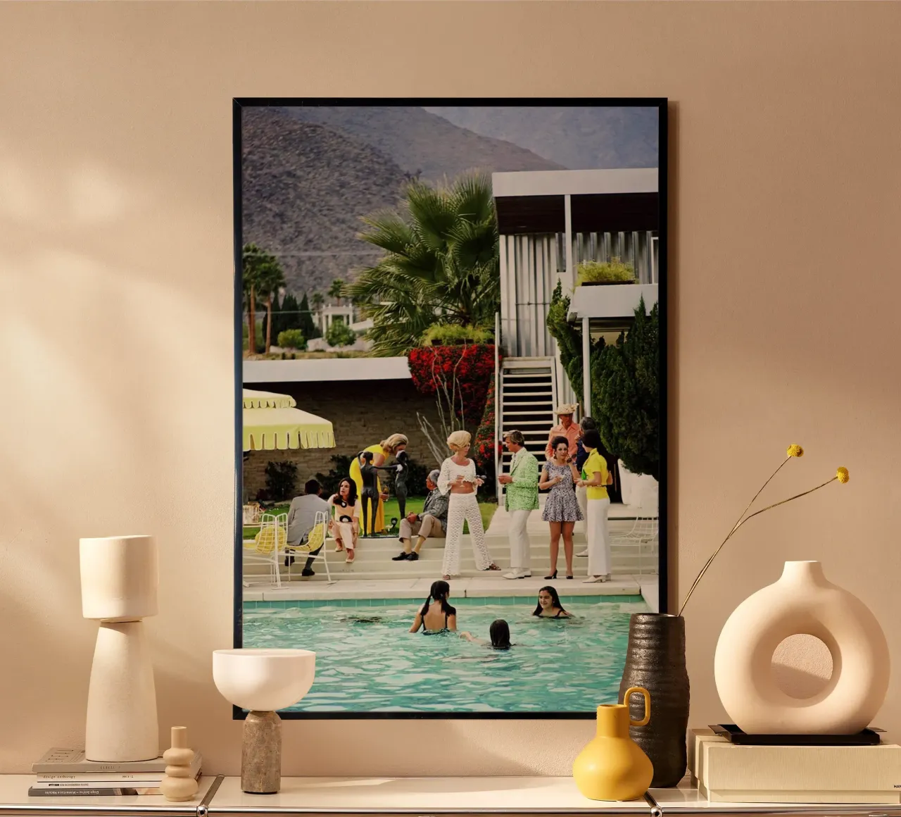 Slim Aarons - Raduno e festa carta hahnemühle da COMEBACKSHOP