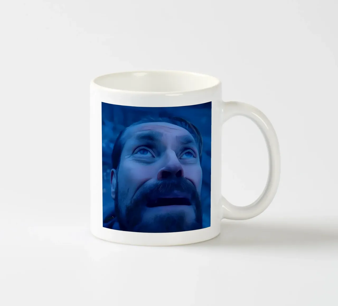"Crying in the Club" Meme tazza in ceramica da Low poly art