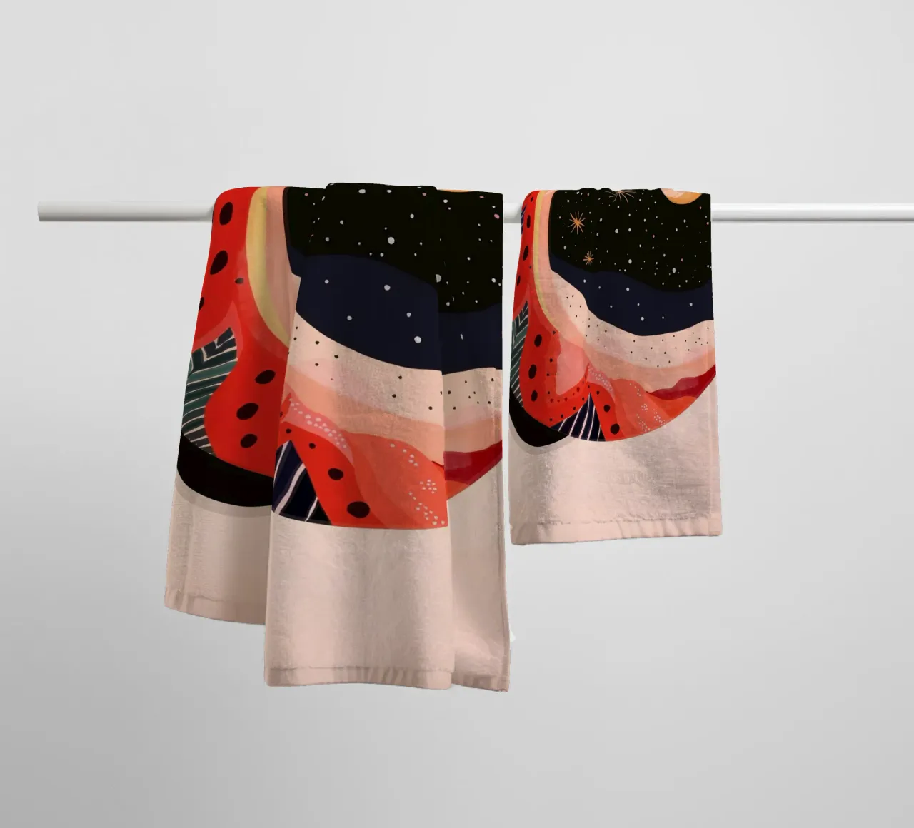 Mystic Moon II towel by ArtsySesta