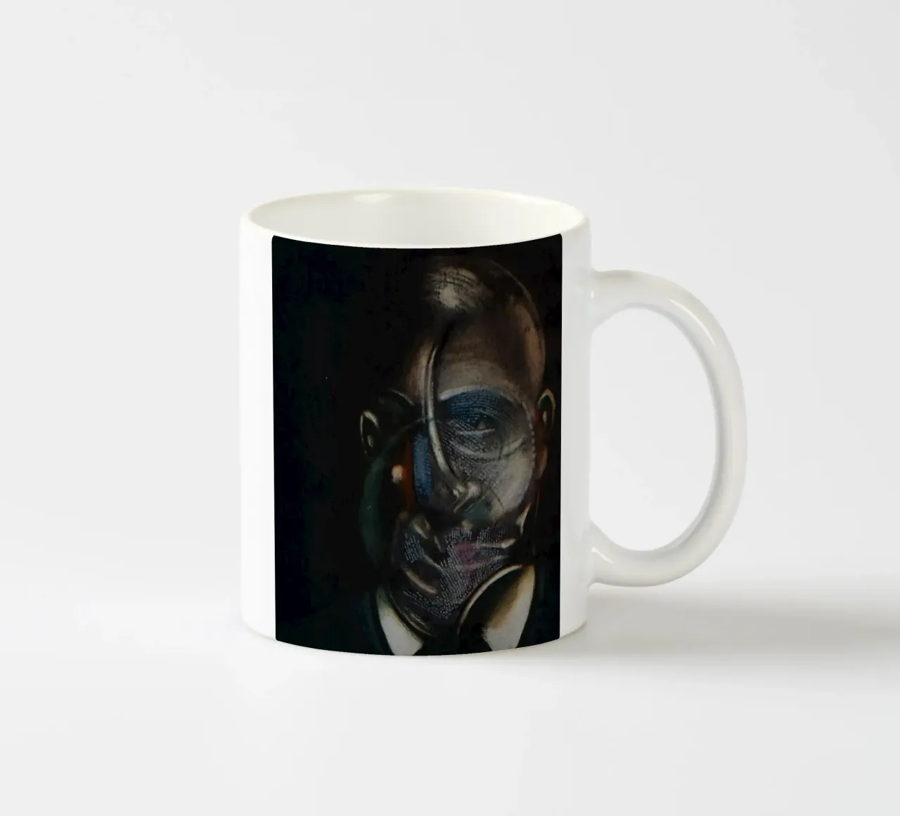 Ritratto di Michel Leiris tazza in ceramica da Collins Shop